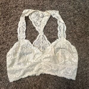 Free People Ivory Lace Bralette